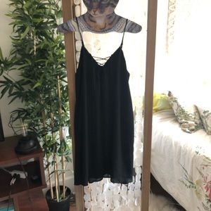 NWT Mimi Chica tie-front chiffon dress